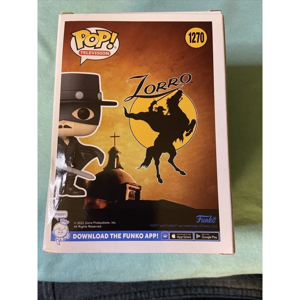 Funko Pop Vinyl Zorro 2021 Spanish 1270 Hero Romance Television